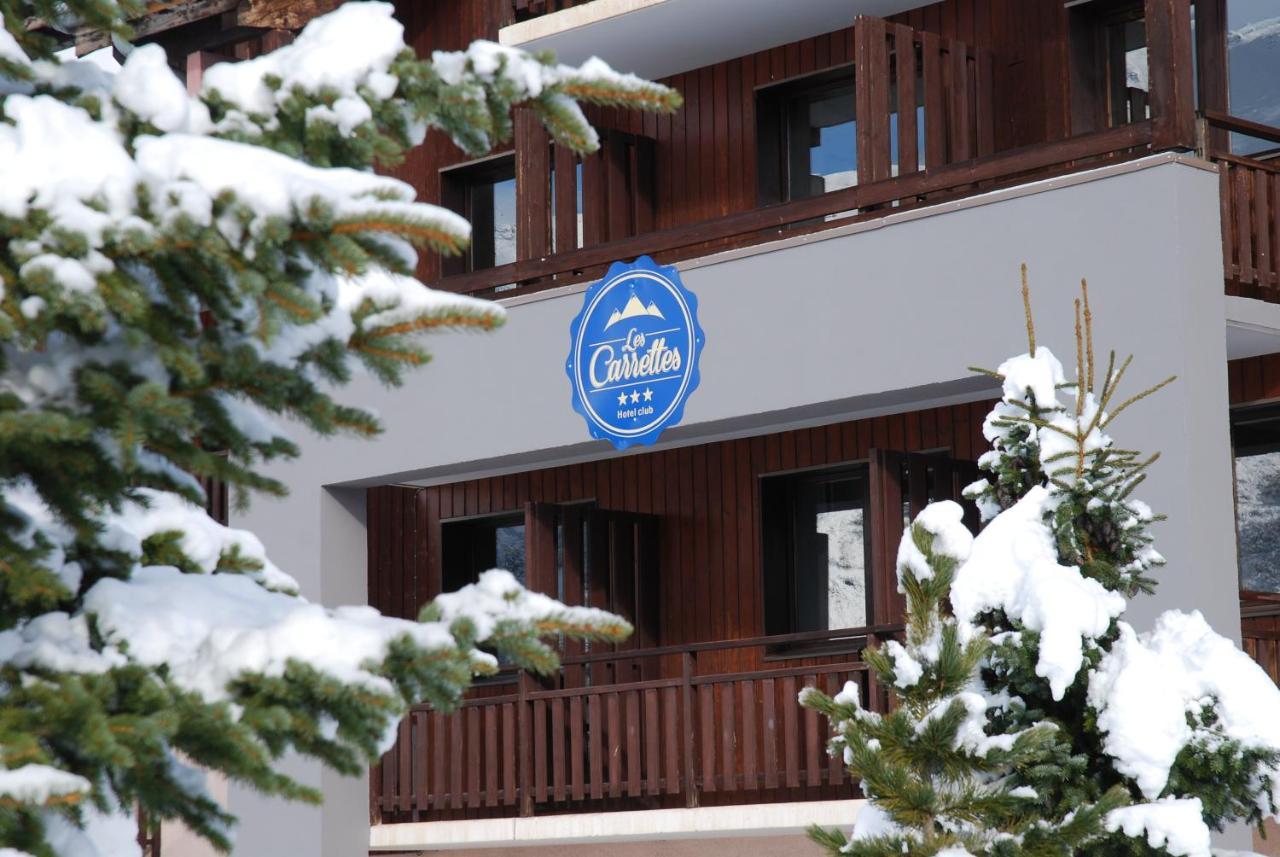 Hotel Club "Les Carrettes" Valmeinier Exterior foto