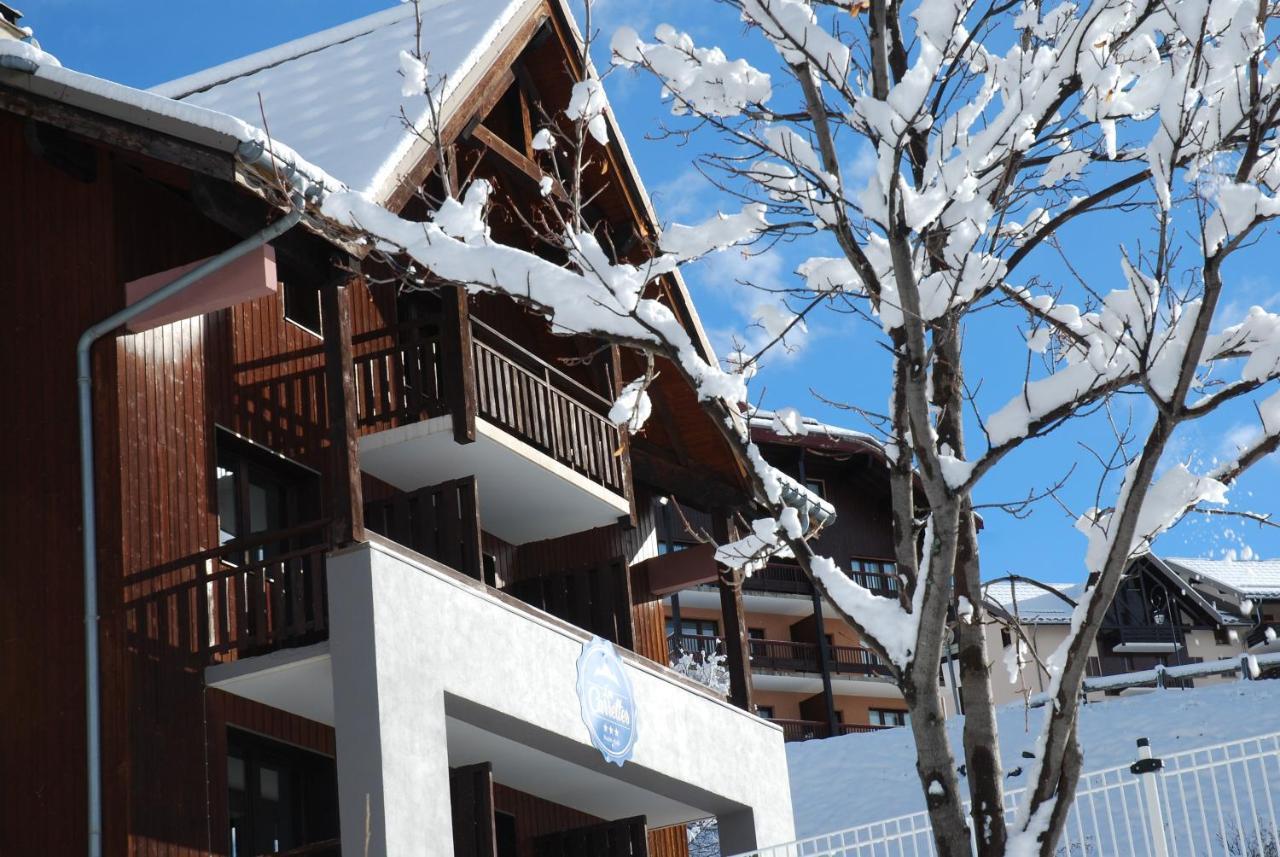 Hotel Club "Les Carrettes" Valmeinier Exterior foto