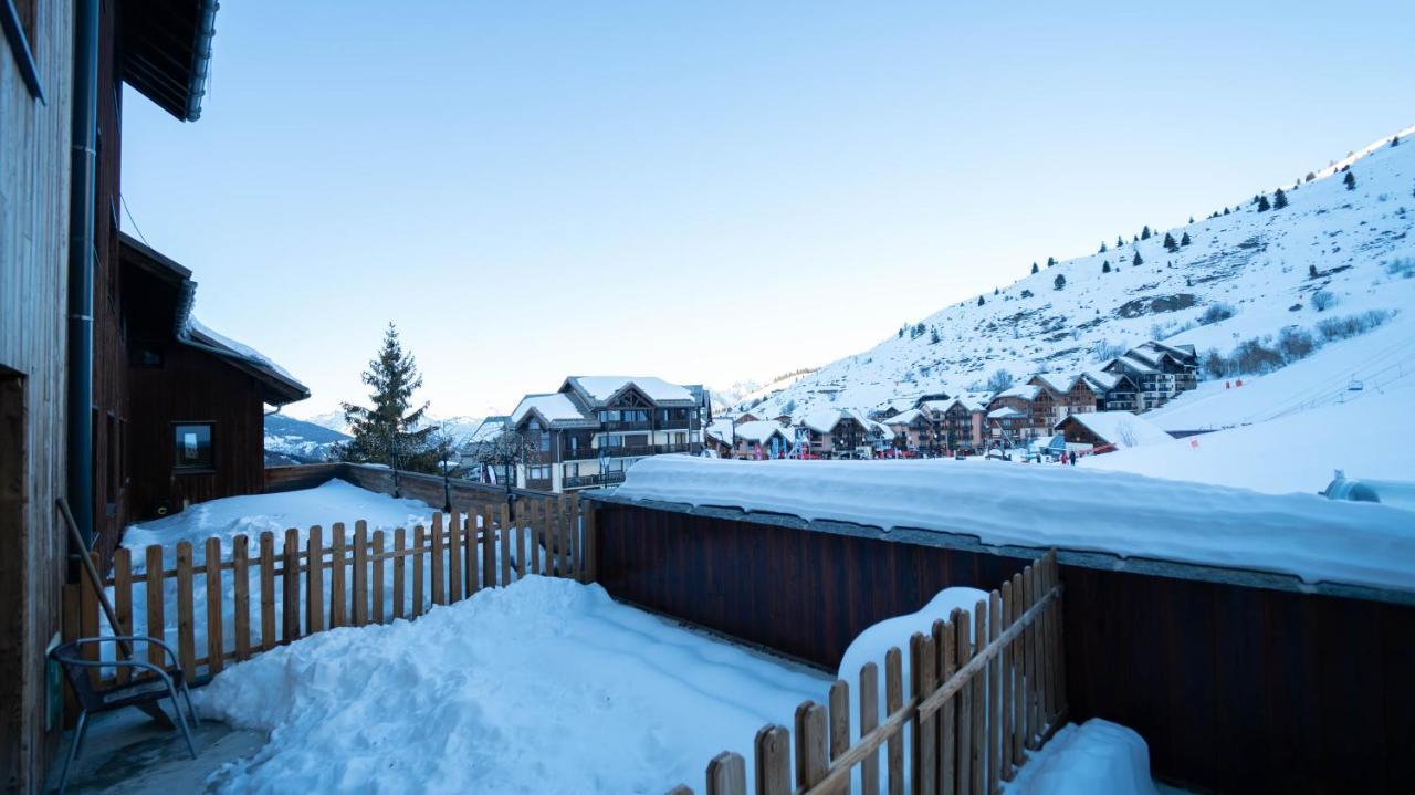 Hotel Club "Les Carrettes" Valmeinier Exterior foto